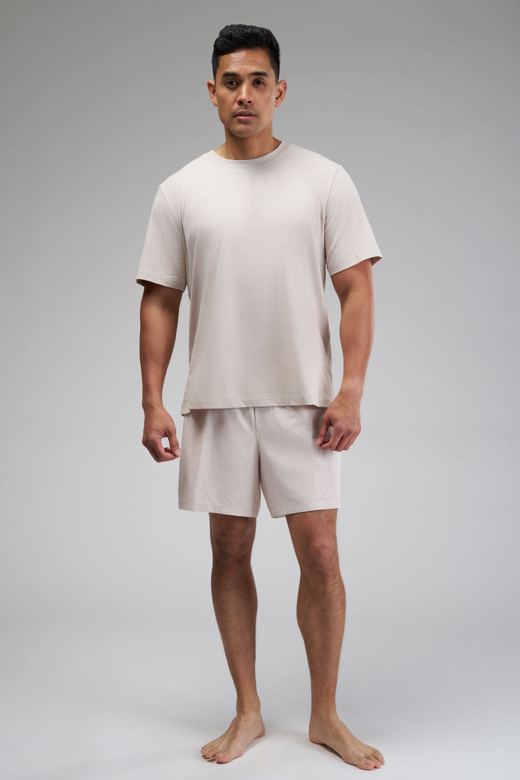 Running shorts with built-in lining pockets, side pockets, and a zippered back pocket for secure essentials.