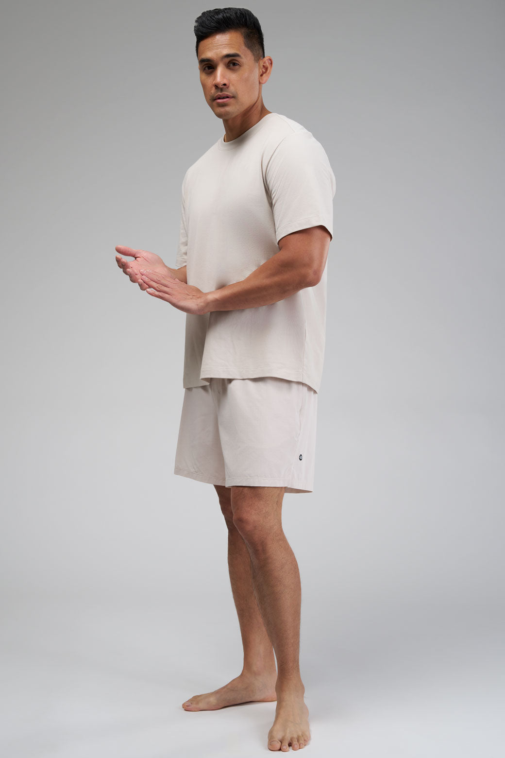 Running shorts with built-in lining pockets, side pockets, and a zippered back pocket for secure essentials.
