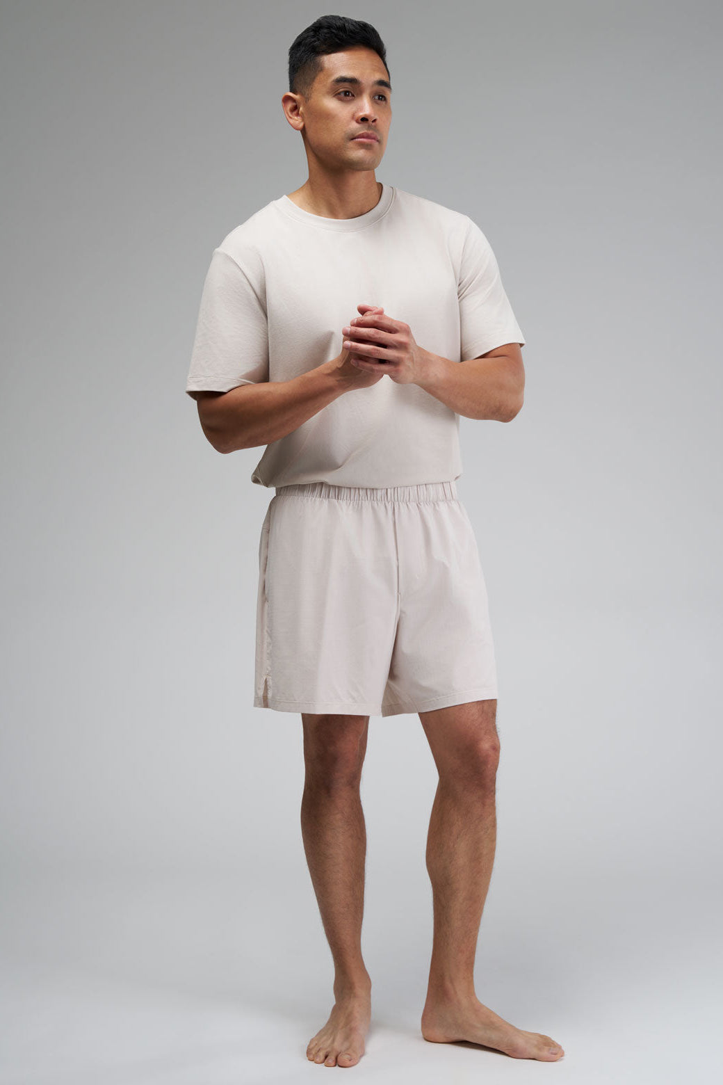 Running shorts with built-in lining pockets, side pockets, and a zippered back pocket for secure essentials.
