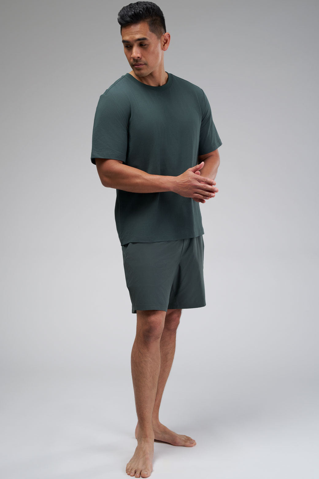 Classic men's tee designed for effortless movement, comfort, and all-day wear.