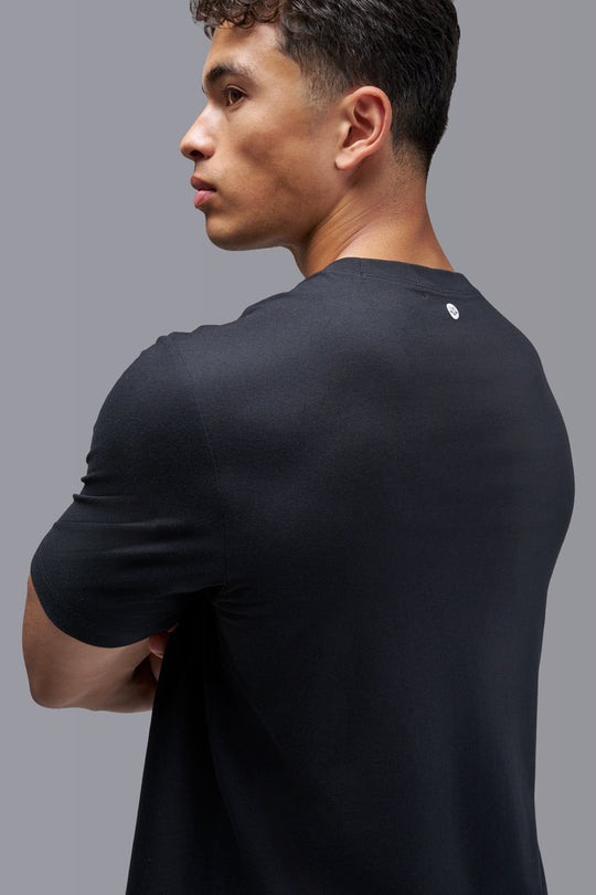 Classic men's tee designed for effortless movement, comfort, and all-day wear.