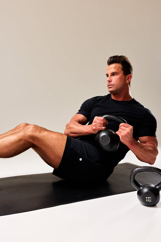 Running shorts with built-in lining pockets, side pockets, and a zippered back pocket for secure essentials.