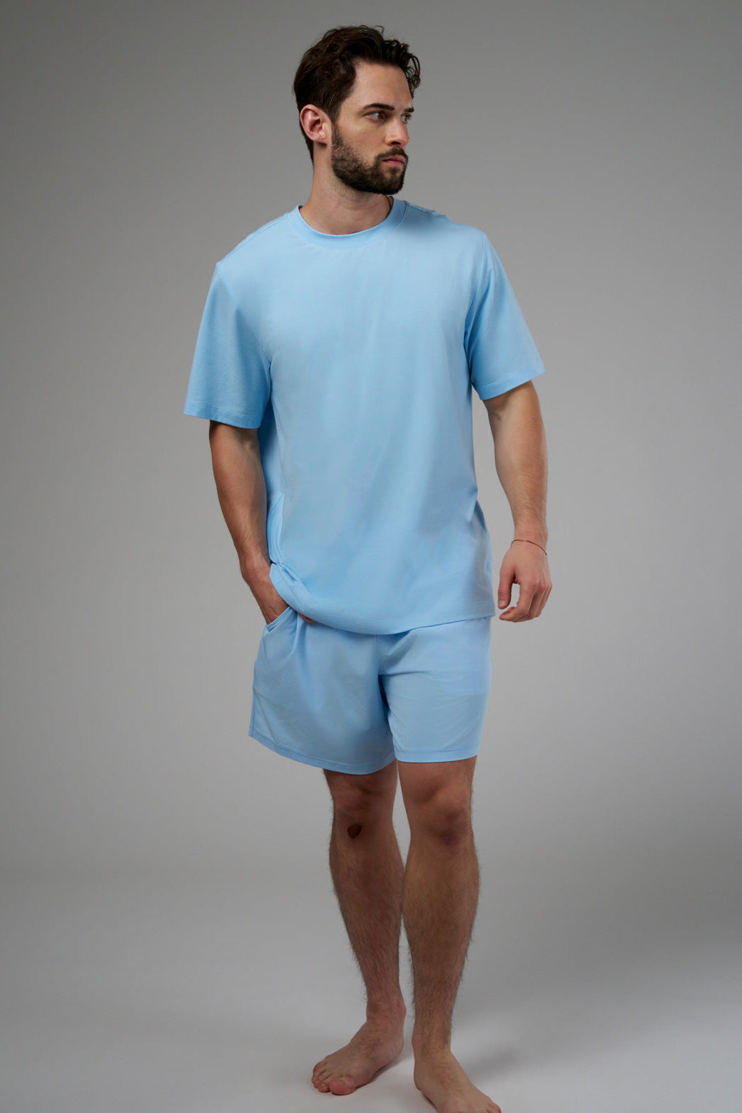 Classic men's tee designed for effortless movement, comfort, and all-day wear.