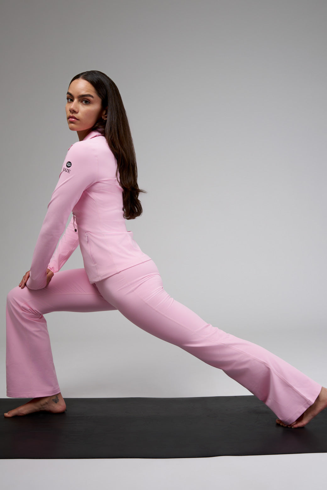 Versatile stretch jacket designed for all-day wear, from studio sessions to city streets.