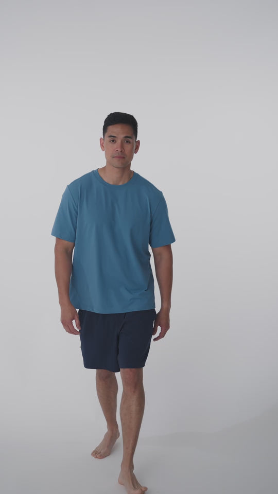 Classic men's tee designed for effortless movement, comfort, and all-day wear.